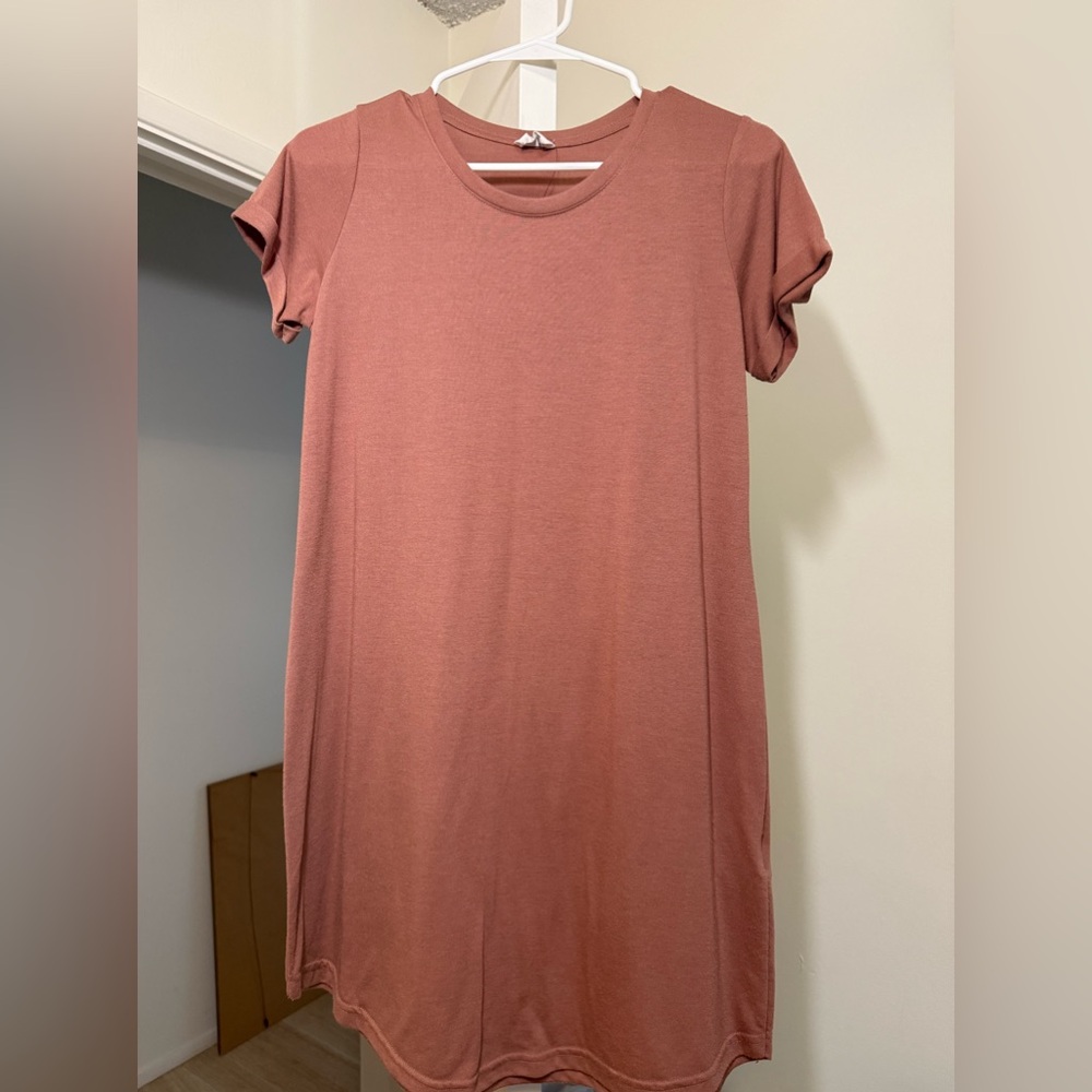 XS - Mauve Cotton On T-Shirt Dress